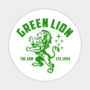 V Force Green Lion Crest Magnet